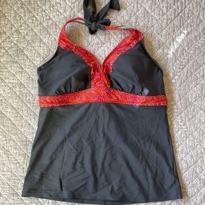 Athleta tankini top halter